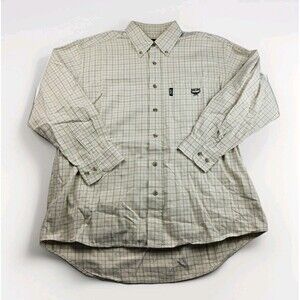 MCM Legere Men's Long Sleeve Button Front Shirt Size M